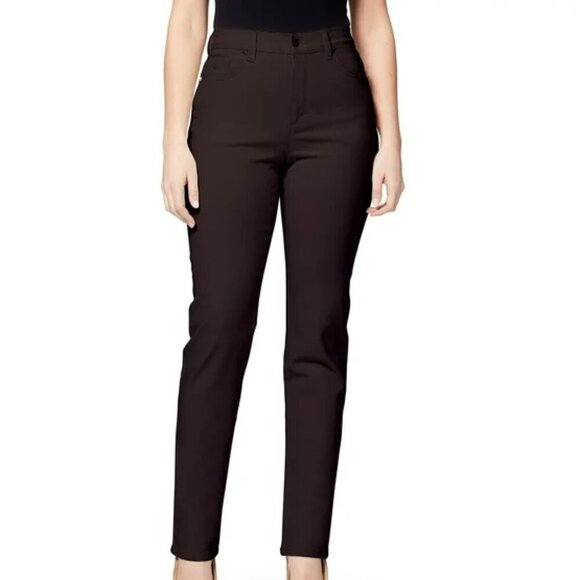 NWT Gloria Vanderbilt Women's Amanda Classic Rise Everyday Tapered Jeans Size 12 - Picture 1 of 14